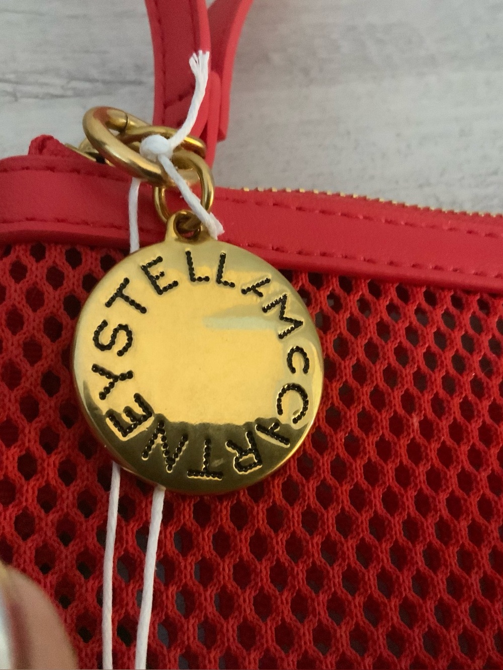 NWT STELLA MCCARTNEY X H&M MESH CLUTCH BAG - Picture 9 of 10